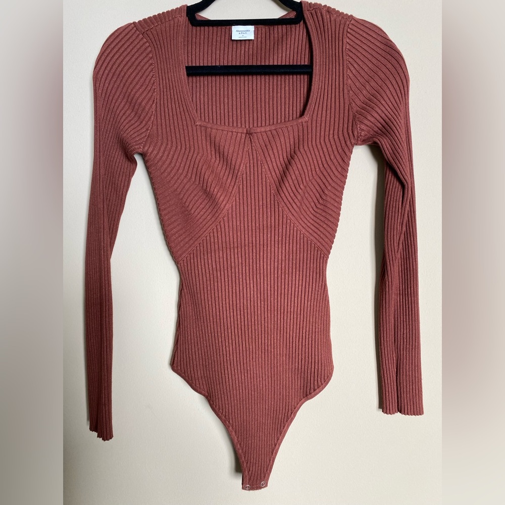 Abercrombie & Fitch square neck bodysuit, sz S